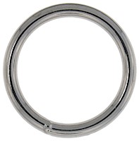 Welded Steel O-Ring, Nickel Plated (Thin)